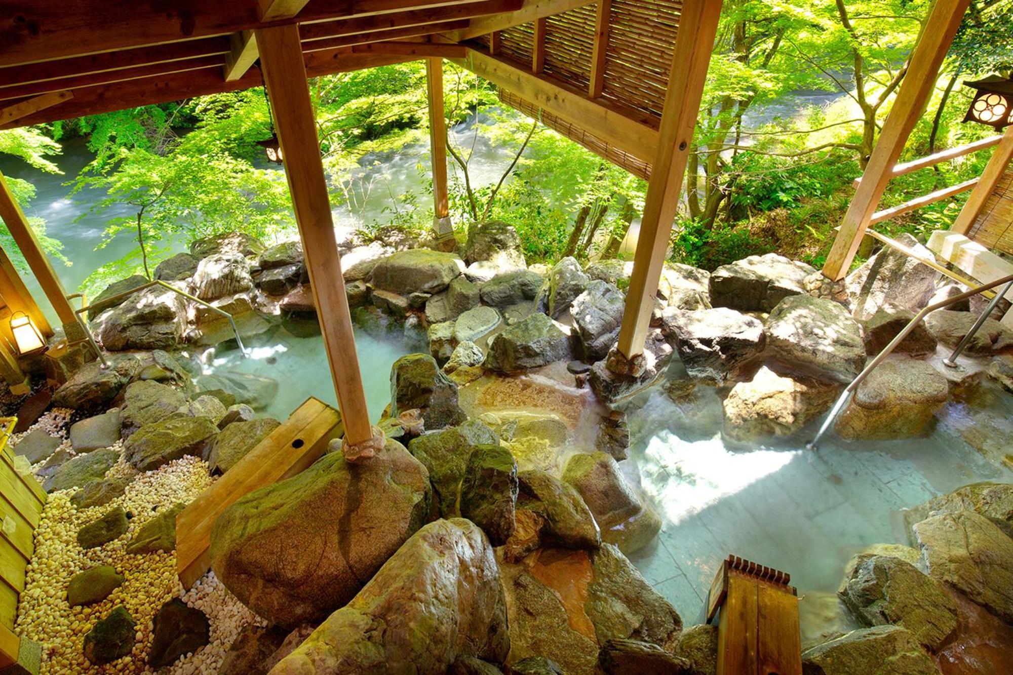 Hotel Yamanaka Onsen Kagari Kisshotei Kaga  Exterior foto